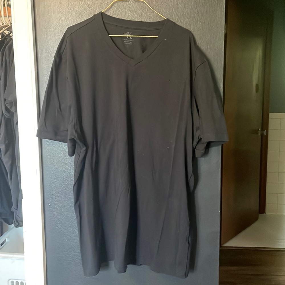 Mens black CK vneck!